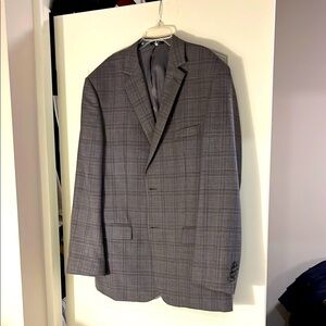 Pronto Uomo Charcoal Checkered Blazer